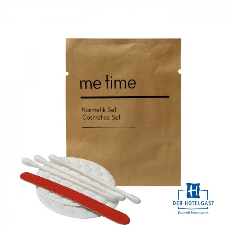 "me time" Kosmetik Set im Kraftpapier